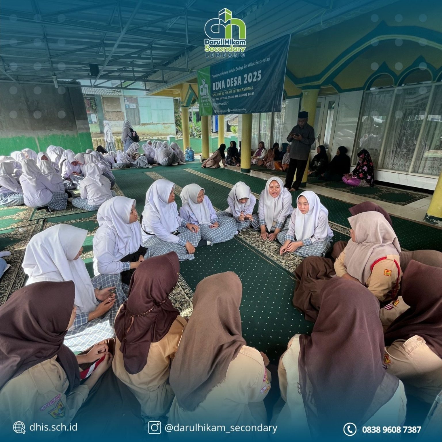 "Bina Desa" oleh DHIS Secondary Lembang – Melayani Komunitas Desa Tugu, Cisarua